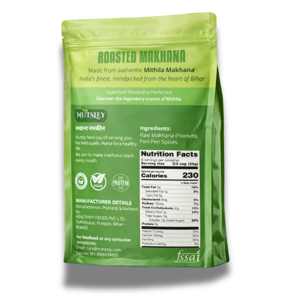 Nutsley Zingy Mint Roasted Makhana 54g Pack