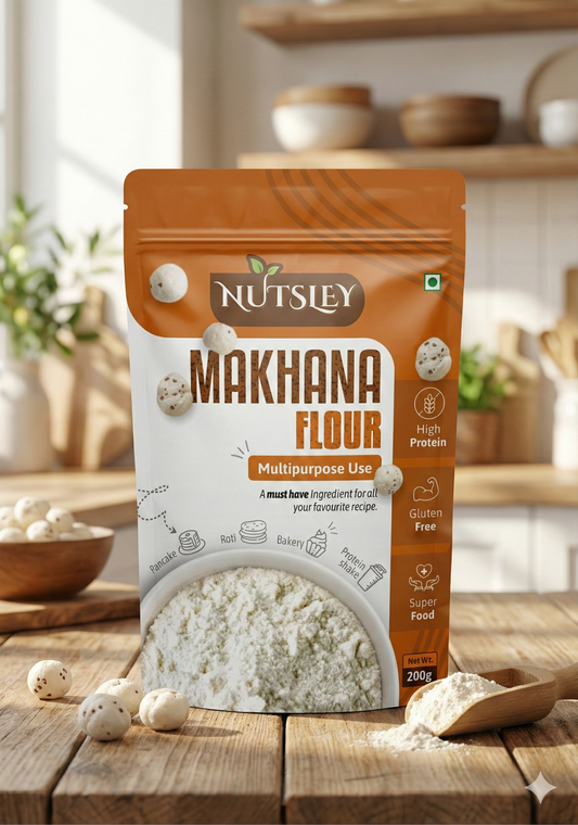 Nutsley Premium Makhana Flour Fox Nut Powder 200g